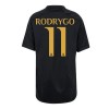 Officiële Voetbalshirt + Korte Broek Real Madrid Rodrygo 11 Derde 2023-24 - Kids